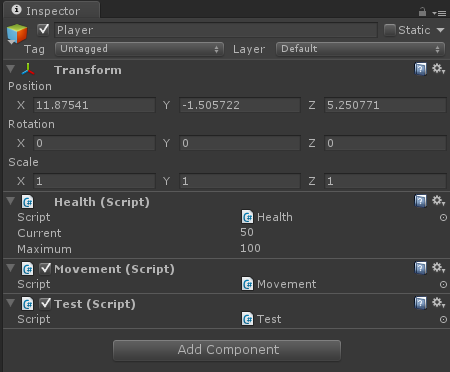 【Unity3D】Unity的GameObject和Components_人工智能_03